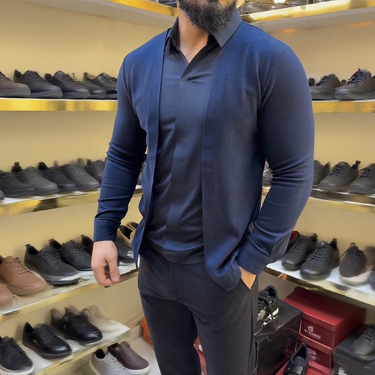💥Limited-time offer, while stocks last💥Men's Mock Two-Piece Shirt