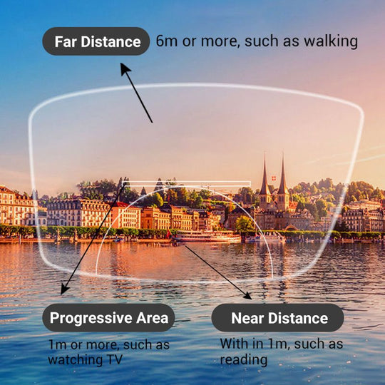 Multi-Function Anti-Blue Light Presbyopia Glasses – Clear Vision, Smart Protection