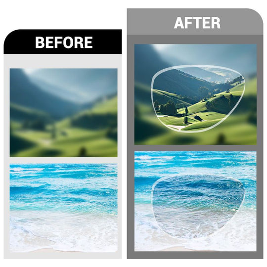 Multi-Function Anti-Blue Light Presbyopia Glasses – Clear Vision, Smart Protection