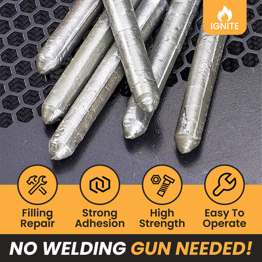 🔥 50% OFF! 🔧 UNIVERSAL WELDING ROD - Low Temperature & Easy to Use, Bonds Various Metals without Power Tools, Ideal for Home Repairs and DIY Projects 🛠️✨