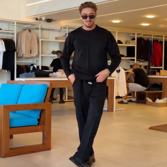 🎊Christmas sale - 50% Off🎊Men's Casual Autumn Stretch 2-Piece Set
