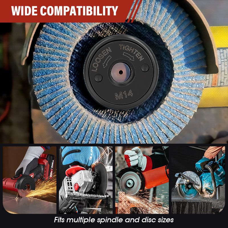 🎁Black Friday limited time sale!🎁M14 Self-locking Angle Grinder Flange Nut