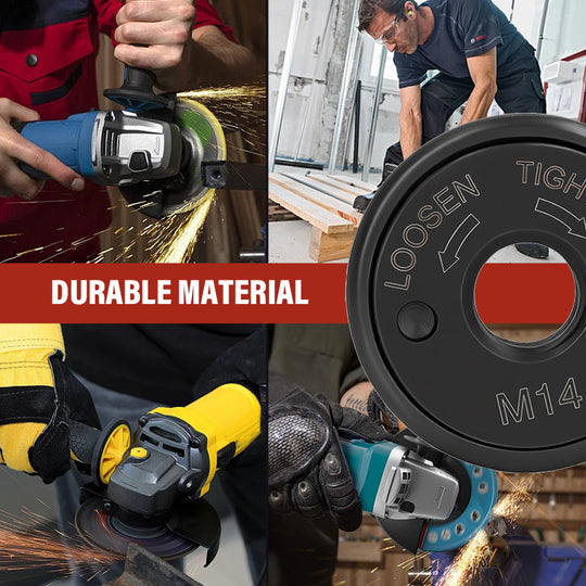 🎁Black Friday limited time sale!🎁M14 Self-locking Angle Grinder Flange Nut