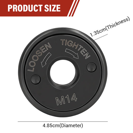 🎁Black Friday limited time sale!🎁M14 Self-locking Angle Grinder Flange Nut