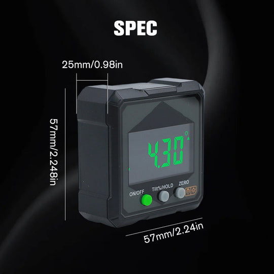IP54 Waterproof Magnetic Digital Angle Gauge