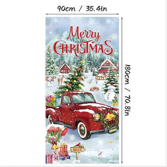 🎊Christmas sale 50% Off🎊Santa Claus Door Frame Banner 🎅