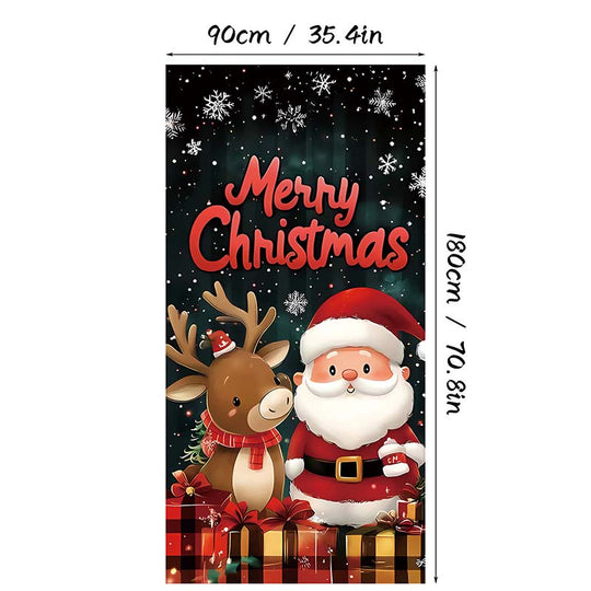 🎊Christmas sale 50% Off🎊Santa Claus Door Frame Banner 🎅