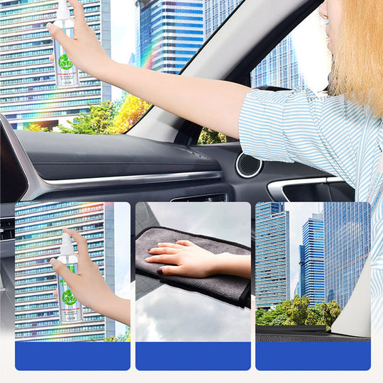 🚗 Car Glass Rain Repellent & Anti-Fog Kit - Creates Invisible Protective Layer for Enhanced Visibility in All Weather Conditions 🌧️🔮