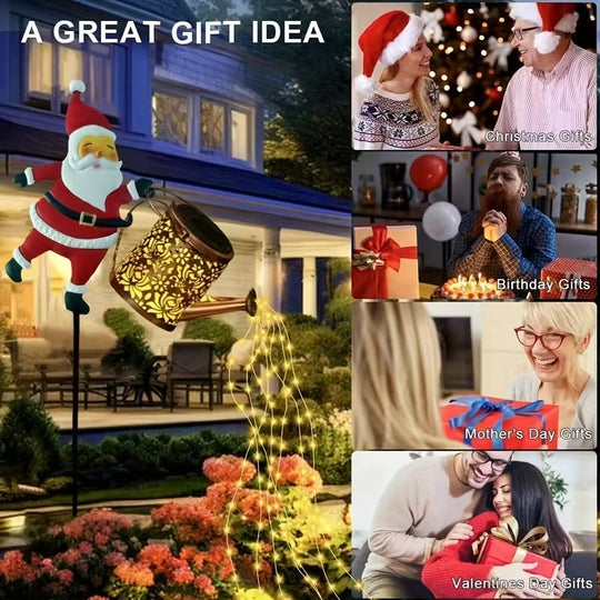 🎅Christmas Hot Sale 50%OFF!✨Christmas Solar Kettle Light & Lantern Garden Decor Collection