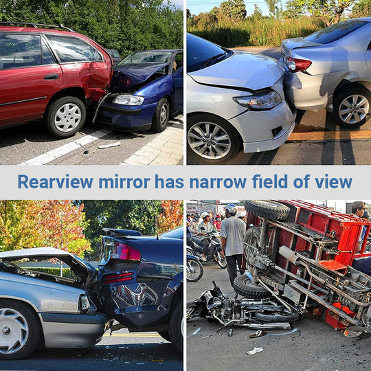 Wide Car Curved Rear View Mirror