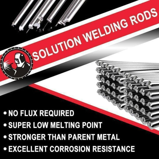 Aluminium Welding Rods – Repair engine blocks, gearboxes, loading ramps & more. Easy to melt – no expensive equipment needed! 💰✅