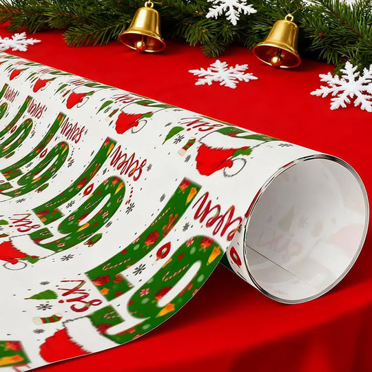 🎅Christmas Sale 40% OFF!!🎄80K+ SOLD! 🎁✨Christmas Gift Wrap – Wrap Your Presents in Viral Holiday Fun💕
