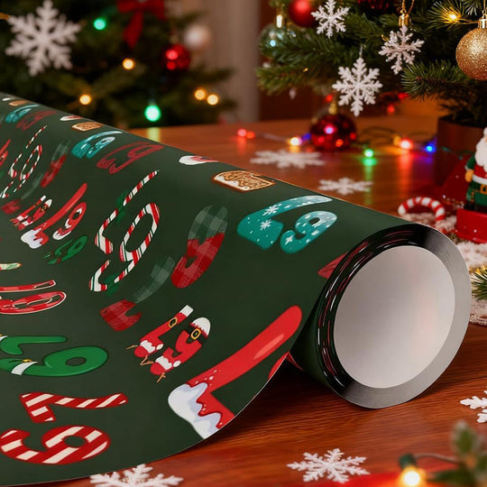 🎅Christmas Sale 40% OFF!!🎄80K+ SOLD! 🎁✨Christmas Gift Wrap – Wrap Your Presents in Viral Holiday Fun💕
