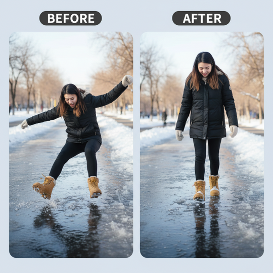 🖤Black Friday Sale:50% OFF🖤Universal 5-Tooth Ice Cleats for Shoes & Boots