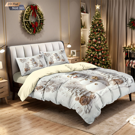 🎊Christmas sale - 50% Off🎊Festive Christmas 3-Piece Duvet Cover Set