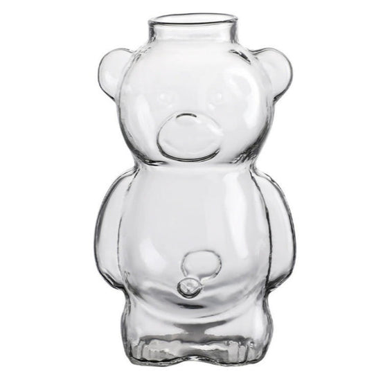 ✨LAST DAY PROMOTION Adorable Clear Bear Glass Cup