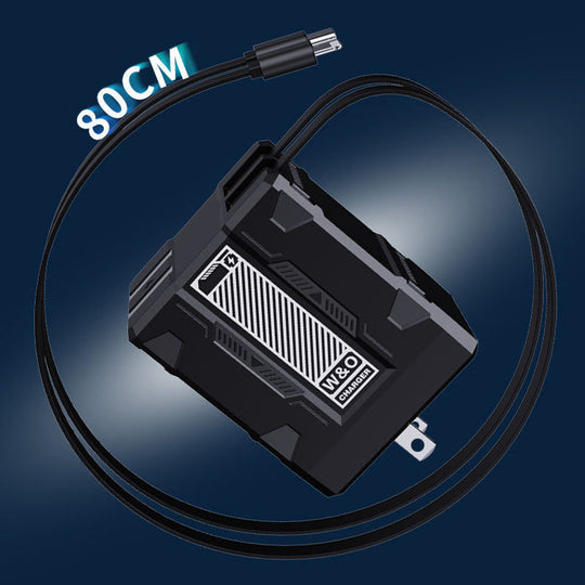 45W Retractable Fast Charger Cube