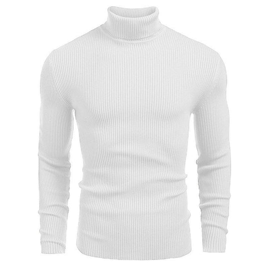 💯 Premium Softness | Men's Soft Knit Turtleneck Sweater