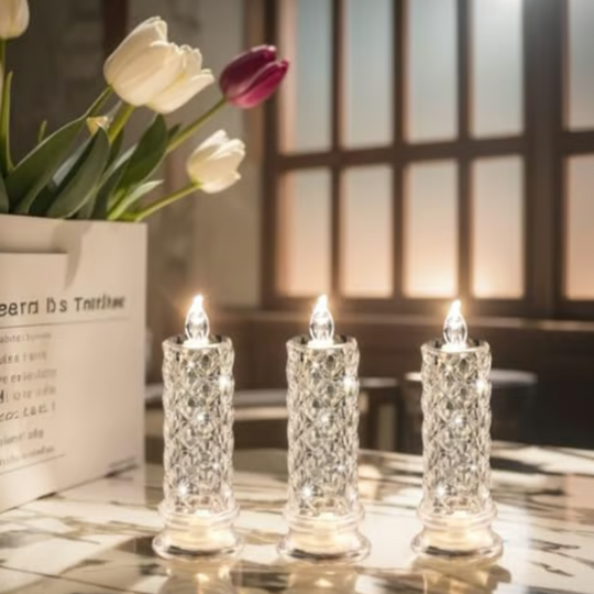 Romantic Battery Operated LED Flameless Candles