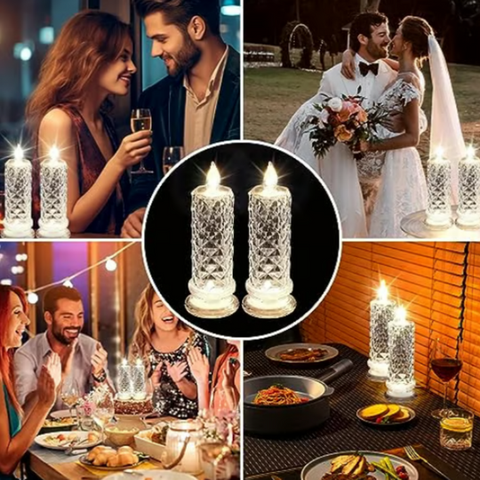 Romantic Battery Operated LED Flameless Candles