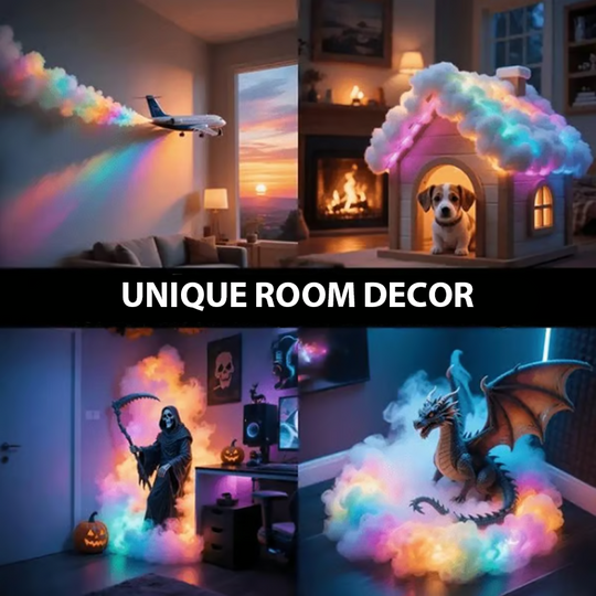 📢📢50  % OFF !!⏰DIY USB-Powered Thundercloud LED Light Decor🌈☁️
