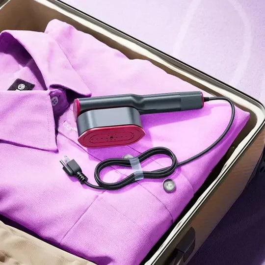 2026 HOT SALE🏆Steam Iron & Steamer 2-in-1 – Kills 99.99% mites & bacteria. 5s preheat, 150ml tank. Ceramic plate, even heat. Safe for silk to cotton. Your fabric care essential.