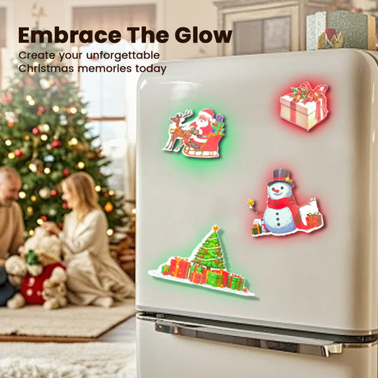 Luminous Christmas Wall Stickers Set