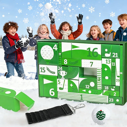 24-Day Christmas Golf Advent Calendar Gift Box
