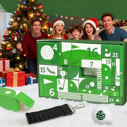 24-Day Christmas Golf Advent Calendar Gift Box