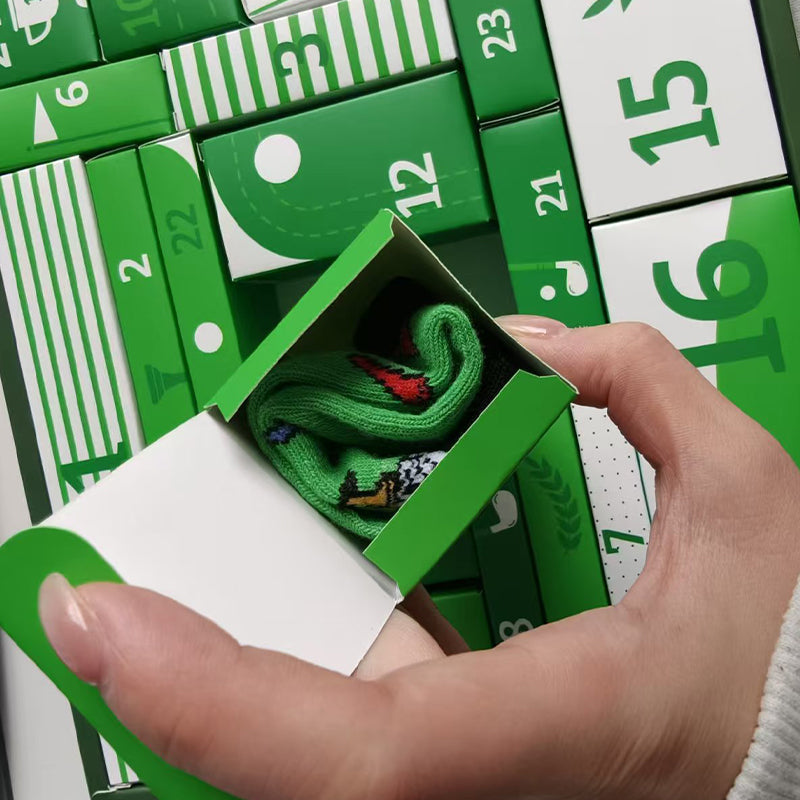 24-Day Christmas Golf Advent Calendar Gift Box