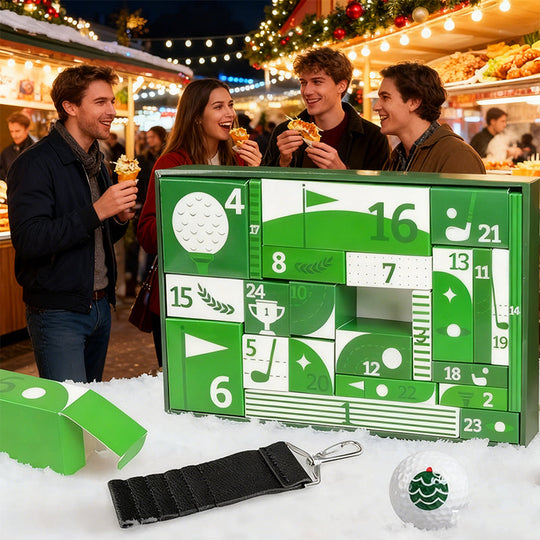 24-Day Christmas Golf Advent Calendar Gift Box
