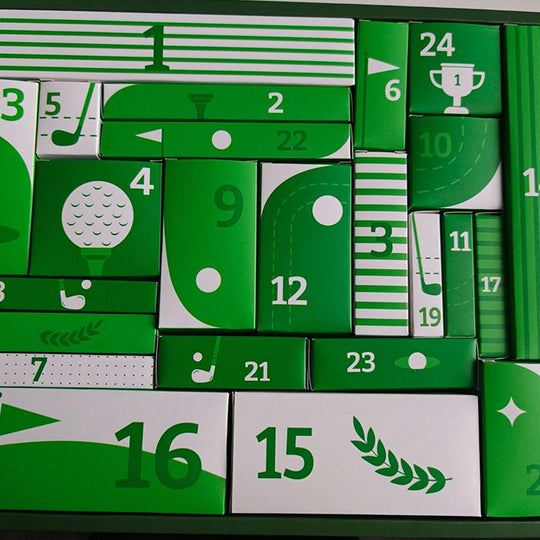 24-Day Christmas Golf Advent Calendar Gift Box
