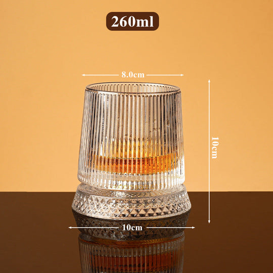 🥛💎New Year Hot Sale 50% OFF✨🔥360° Rotating Whiskey Glass Tumbler