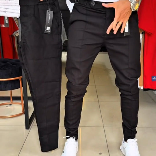 🖤Black Friday Sale:50% OFF🖤New arrivals offer-Men's Slim-Fit Pants with Adjustable Waist
