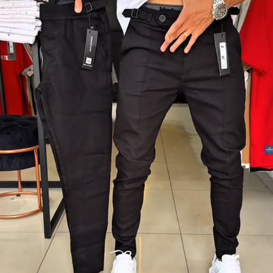 🖤Black Friday Sale:50% OFF🖤New arrivals offer-Men's Slim-Fit Pants with Adjustable Waist