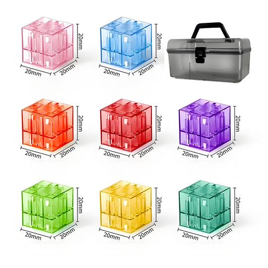 🥳2026 HOT SALE🥳💞50K+ SOLD!🔵🟡 50% OFF! Magnetic Building Set – Learn geometry & spatial skills. 6‑sided magnets, see‑through colors. A gift that grows brains! 🧠✨