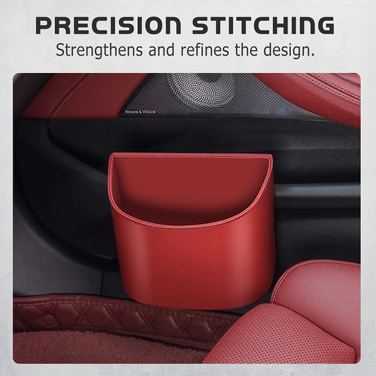 🚗 Leather Car Door Cup Holder – Wide‑mouth opening, easy reach for drinks & phone. Clip‑on secure fit. PU leather, tough & stylish. 🛡️✨