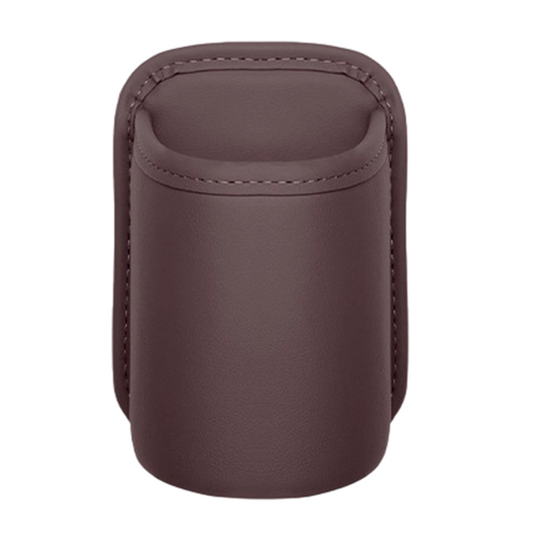 🚗 Leather Car Door Cup Holder – Wide‑mouth opening, easy reach for drinks & phone. Clip‑on secure fit. PU leather, tough & stylish. 🛡️✨