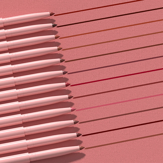 Hot Sale Deals- 12-Color Matte Lipstick & Lip Liner Set (Wood-Cased)
