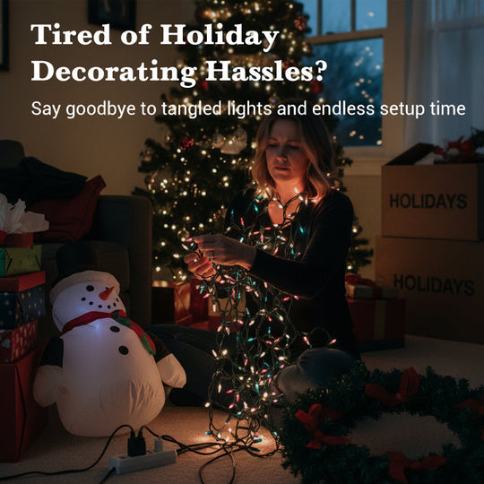 LED Snowflake Projector Lamp