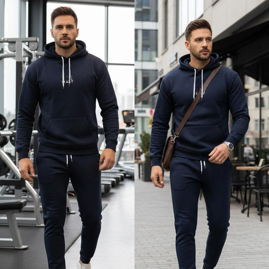 🖤Black Friday Sale:50% OFF🖤Men's 2-Piece Hooded Tracksuit Set