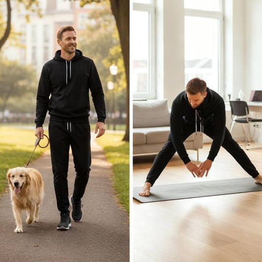 🖤Black Friday Sale:50% OFF🖤Men's 2-Piece Hooded Tracksuit Set