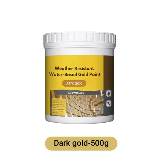 🎊Christmas sale 50% Off🎊Weather resistant water-based gold paint