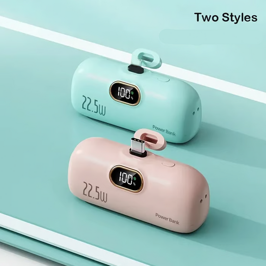 📱40% OFF! 5000mAh Mini Power Bank – Portable, Universal Compatibility 🔋🔌