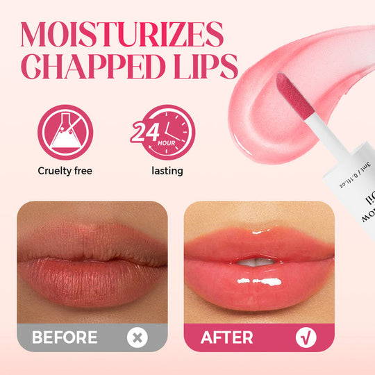 ⏳2026 NEW YEAR💥BUY 1 GET 1 FREE⚡50K+ SOLD!✨Nooni Apple Hydrating Moisturizer Plump Transfer-proof Glossy Lip Stain Oil💋