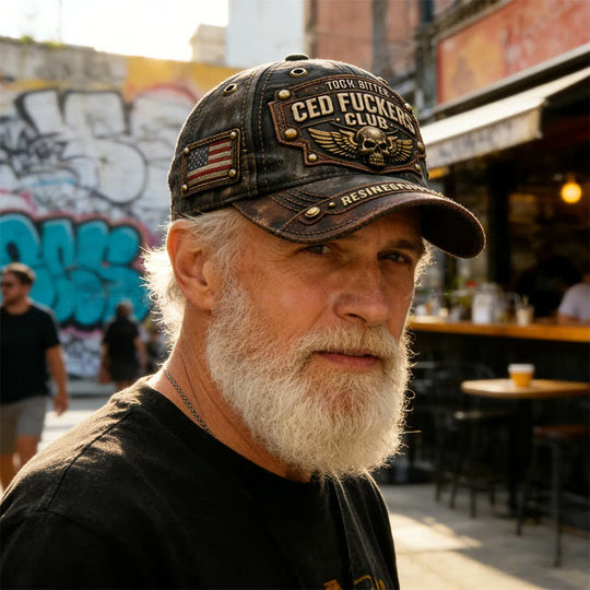 2026 New Year · 40% OFF🖤Old Fuckers Club Vintage Embroidered Cap