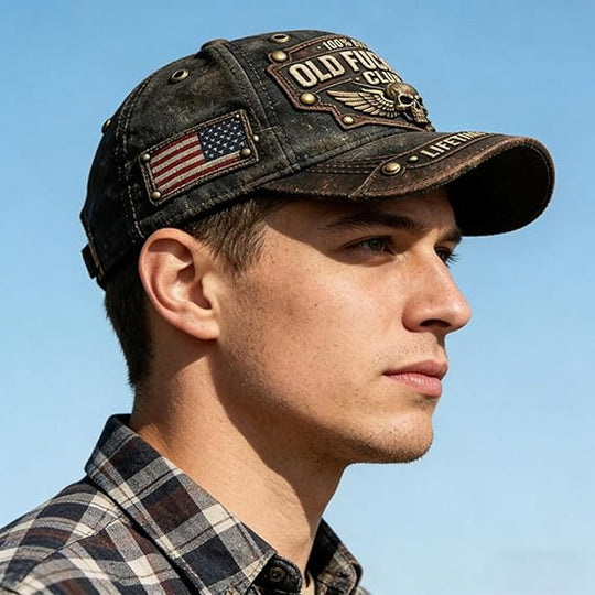 2026 New Year · 40% OFF🖤Old Fuckers Club Vintage Embroidered Cap