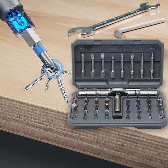 42-in-1 Magnetic Screwdriver Set with Case