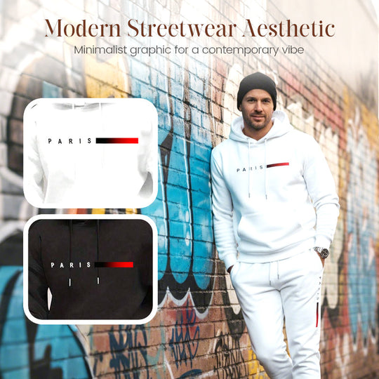 Men's Hooded Tracksuit Set