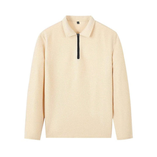 Men’s Waffle Knit Sweatshirt & Straight-Leg Pants Set – Cozy, Breathable & Effortlessly Stylish 👕👖